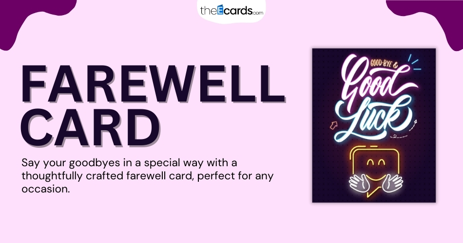 Virtual Farewell Cards