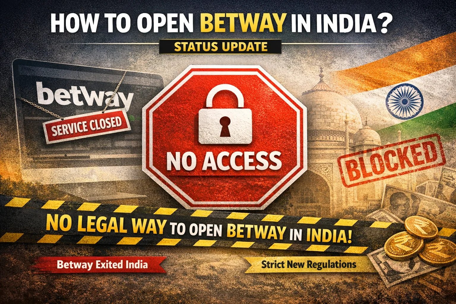 How to open Betway in India Status Update